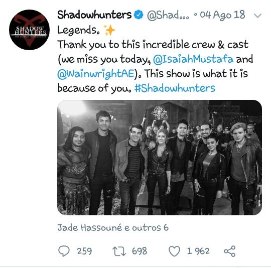 glitterony's tweet photo. Isso doi cara 💔
#SaveShadowhunters #TheFinalHunt https://t.co/QT0K3RyOtP