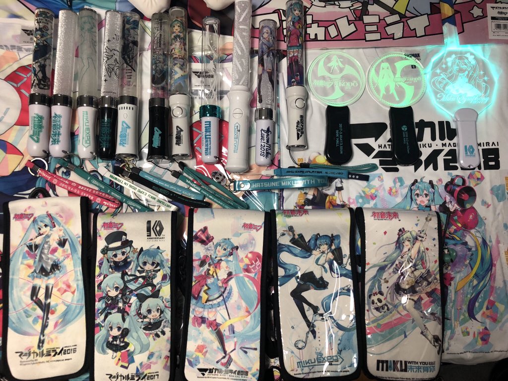 初音ミク マジカルミライ2016 ペンライトホルダー.