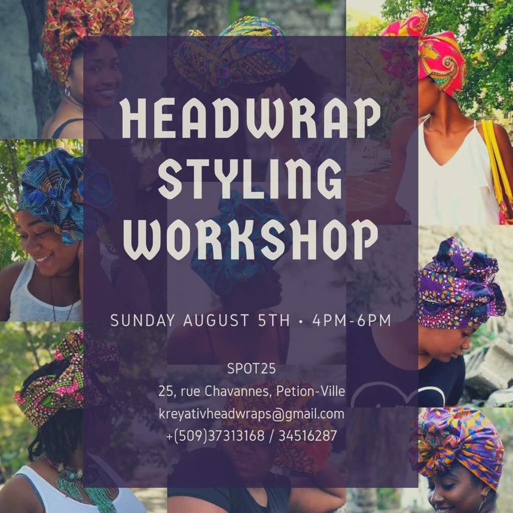 kreyativ's tweet photo. J-2!!!
Contact us to RSVP your spot!
#BeKreyativ #kreyativHeadwrap #Workshop #HeadwrapStyling #ItsAlwaysAGoodWrapDay https://t.co/NATquEdieN