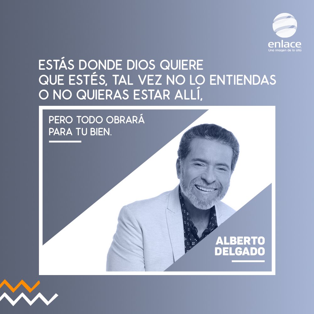 enlacetv's tweet photo. Si Dios fue quien te puso en el lugar donde estas hoy, es porque Él sabe que ahí vas a dar mucho fruto. Ten fe. https://t.co/gkvIhAy1nB
