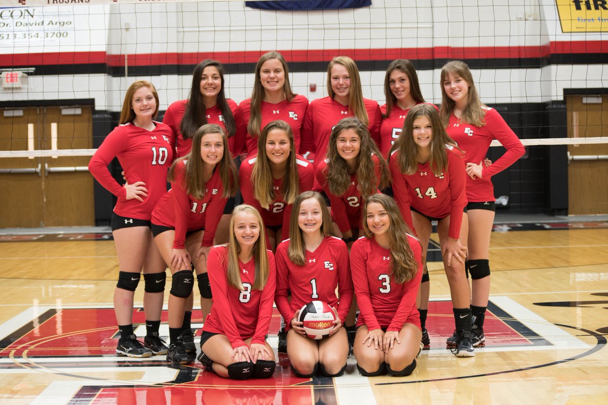 CoachLaker's tweet image. Meet your 2018 #ECVB teams! Come out and support these girls any chance you get! #ICantButWeCan