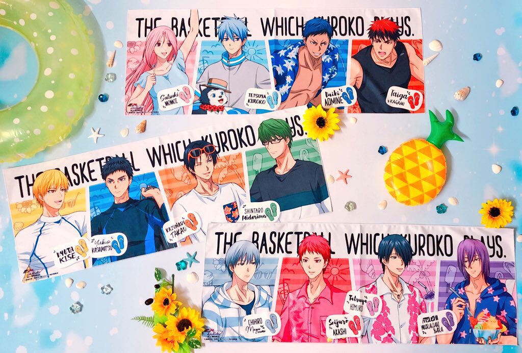 J World Tokyo 黒子のバスケ 黒子の夏休み In J World Tokyo では 期間限定ミニゲーム ビーチフラッグくじ を開催中 A賞の ロングタオル はそれぞれカラフルで 夏らしいデザインですね ぜひチャレンジお待ちしてます T Co