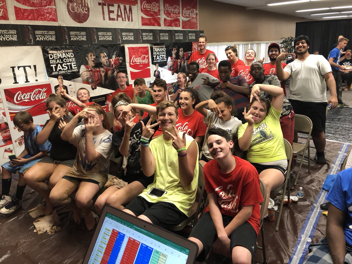 ColaClash's tweet photo. Congrats to Coke for an amazing come-back, defying the odds and obtaining the win! Use those bragging rights! #colaclash https://t.co/VIGgHwSqXd