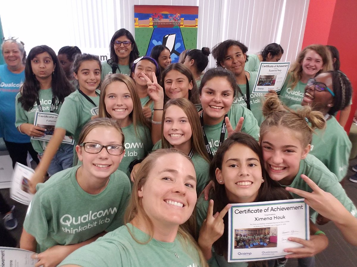 Vanessa Myers (@vanessamyers87) on Twitter photo After 5 summers of #Qcamp and 3 years of <a href="/Thinkabit_Lab/">Thinkabit Lab</a>, I hosted the last group of students today. So sad to see it end but couldn't have asked for a more awesome group. Of course none of this would be possible without <a href="/EdHidalgoSD/">Ed Hidalgo</a> <a href="/Robotsaura/">Saura Naderi</a> <a href="/jenmanfredi/">Jen Manfredi</a> & <a href="/christicline_cc/">Christi Cline</a> ❤ After 5 summers of #Qcamp and 3 years of <a href="/Thinkabit_Lab/">Thinkabit Lab</a>, I hosted the last group of students today. So sad to see it end but couldn't have asked for a more awesome group. Of course none of this would be possible without <a href="/EdHidalgoSD/">Ed Hidalgo</a> <a href="/Robotsaura/">Saura Naderi</a> <a href="/jenmanfredi/">Jen Manfredi</a> & <a href="/christicline_cc/">Christi Cline</a> ❤