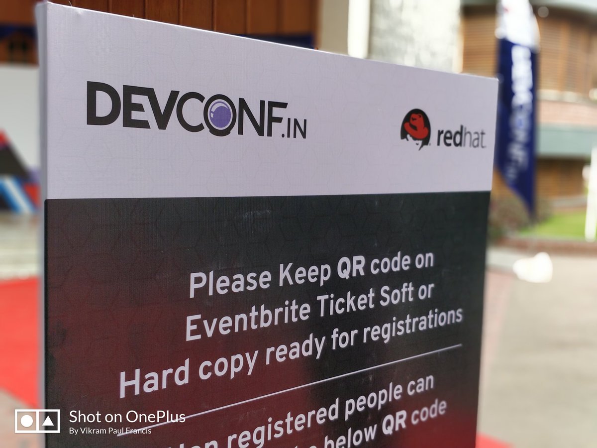 VikramPaulFranc's tweet image. It begins! #devconf_in #RedHat #christuniversity #Bengaluru