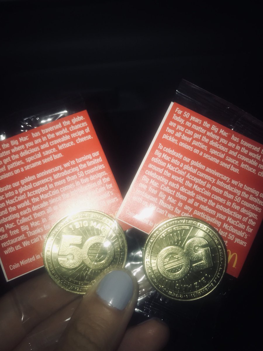 jenwieczner's tweet image. One upside of @Delta canceling our flight NY-&amp;gt;PIT without rebooking options: Getting free Mac Coins at a @McDonalds in Middlesex PA on the 7-hour drive, no Big Mac required. “How many do you want?” the drive-thru attendant asked. “I don’t know what they’re for.” #MacCoin