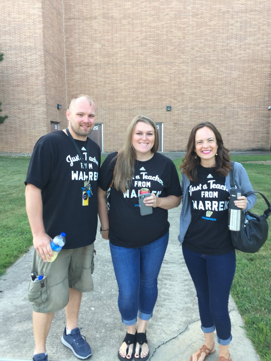 Forgot to post this from last week’s Opening Day! #hawkpride #myteam #warrenmatters #WEarethekey