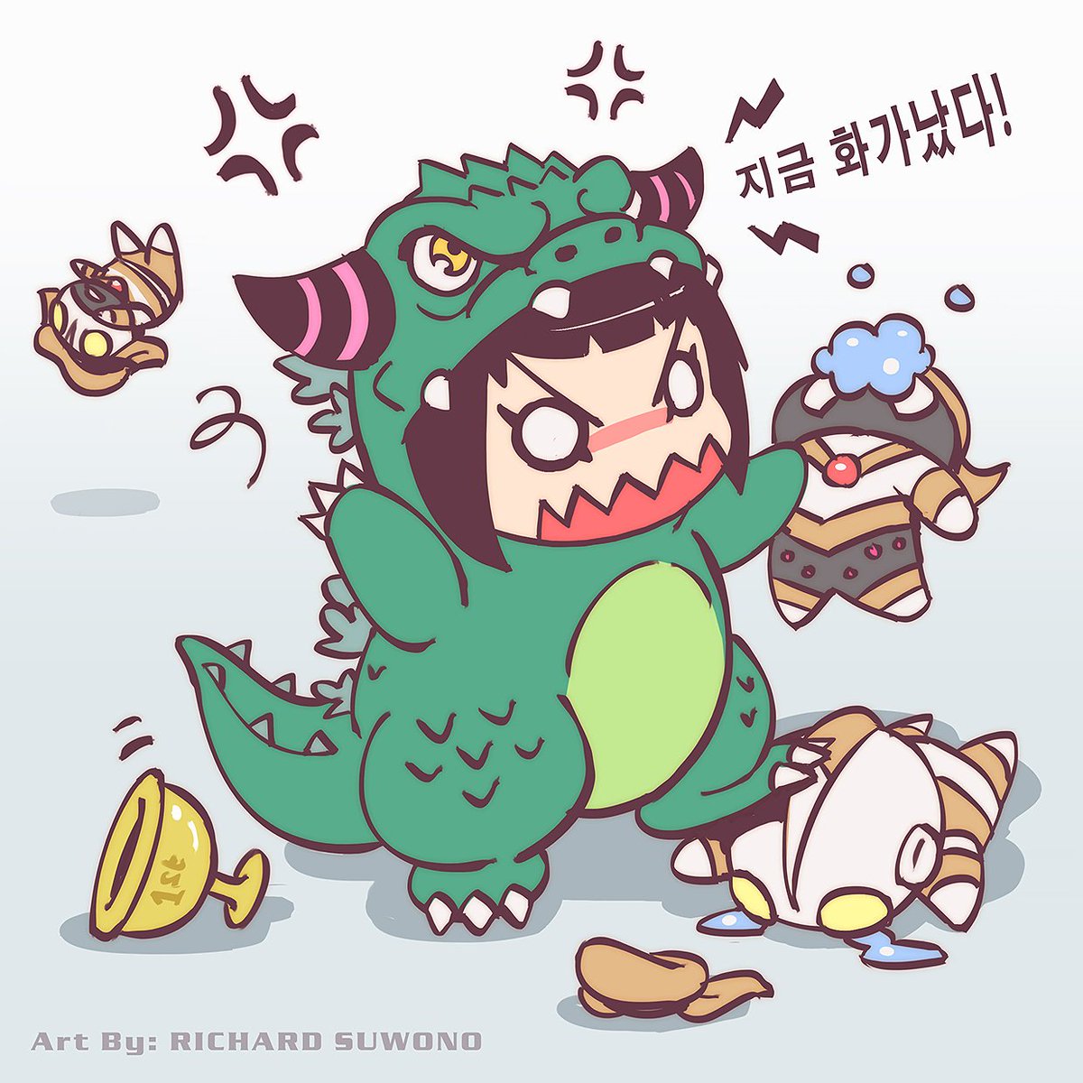 The Mortem Rex is a genetically enhanced black Tyrannosaurus rex with  large, purple and red plates jutting from its back, and is the next  creature to be featured for our Creature Spotlight, image size:1200x1200