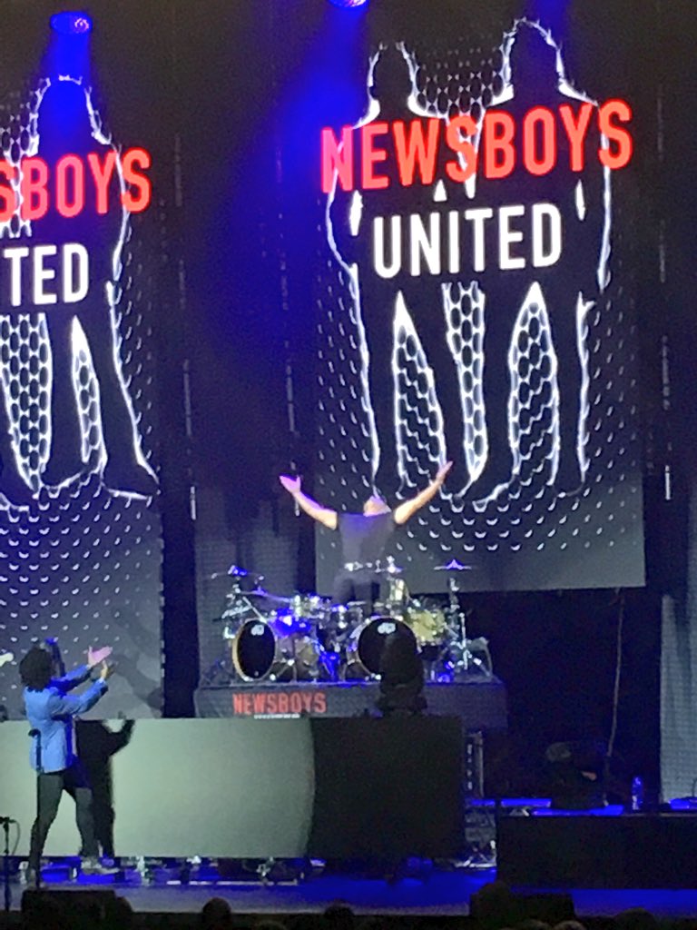 sarahdehn's tweet image. Last night was incredible! My ears are still ringing! #NewsboysUnited #AdamAgee #Zealand #Breakfast #Shine #JesusFreak #HeReigns