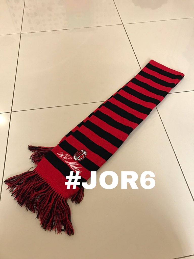 f00tballmaniac's tweet photo. #JOR6
AC millan official scarf
BRAND NEW
OB: 140
BIN: 350 https://t.co/7oT3XAgylf