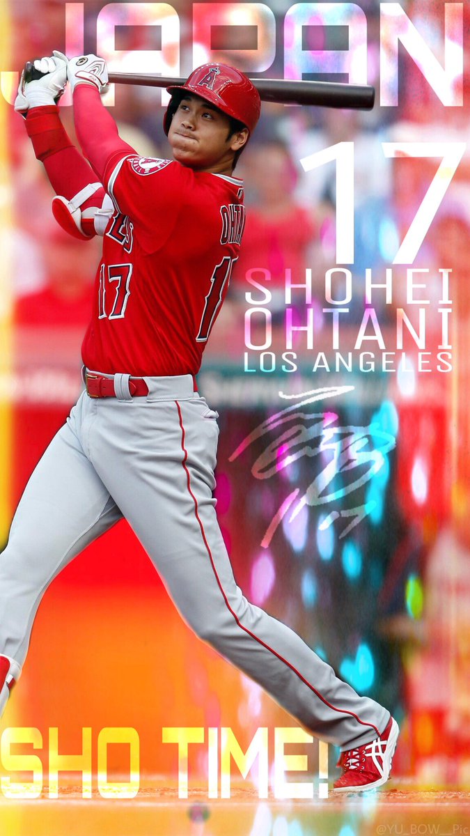 ゆーぼー 加工画像垢 Sho Time エンゼルス大谷翔平選手が素晴らしい活躍をしてくれました 海の向こうでも頑張ってくれている日本人をこれからも応援していきましょう この壁紙いいなって思った方や保存する方はいいねやrtしてくださると今後の励みに