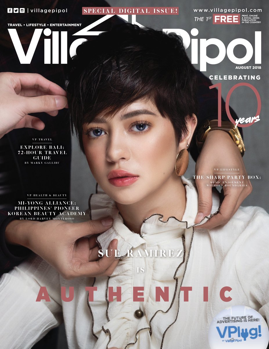 villagepipol's tweet photo. "Ang Babaeng Allergic sa Wi-Fi" Star @sueannadoodles is our Authentic #VPCover for August 2018! Sue Ramirez embodies the truth and the sincerity of spotlights’ riddles in both sides of the parallel.
Video Reveal on Aug 8. Digital Release on Aug 11.
https://t.co/u0KezfkUKP https://t.co/00pLkF9lX8
