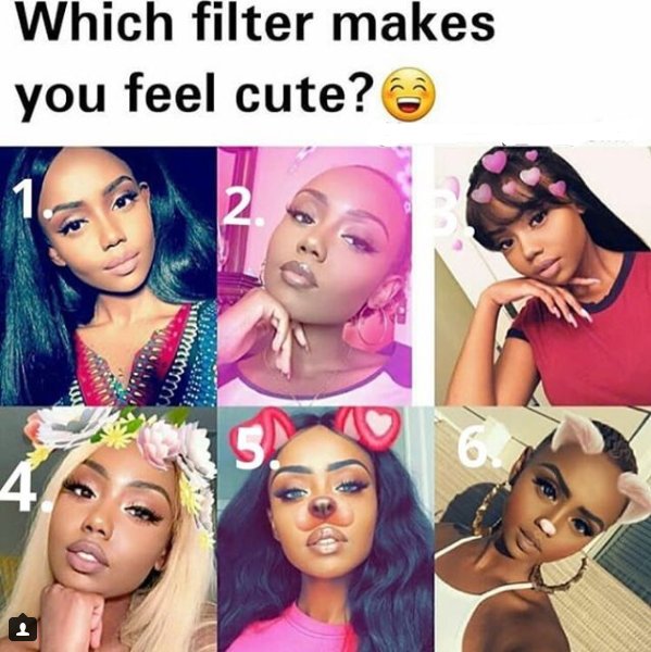 AHairLover's tweet photo. which one girls😉😉
#BlackGirlMagic #BlackGirlsRock #filterfirstfoundation #hairstyles #haircolour #NaturalHairTwitter #HairCare #cute #adorable #blackbeauty #BlackGaySlay #Repost #MakeupTutorial #makeupbyme #hairextensions #NewProfilePic #selfie #prettymuchconfident #blackqueen https://t.co/4f7iLL4DFz