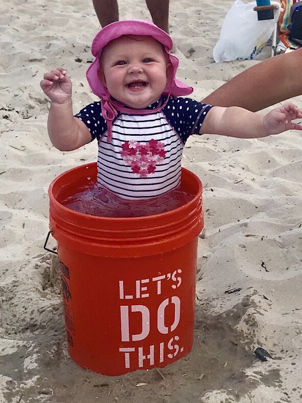 ErHev27's tweet photo. Baby Ellie loves @HomeDepot She should be your next ad. Thoughts? https://t.co/uiVSkaiK96