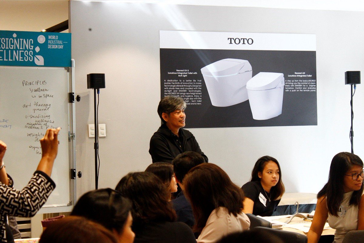 FuentesManila's tweet image. The Design Center of the Philippines celebrated recently World Industrial Design Day 2018 with the one-day event Designing Wellness that featured talks, workshops and exhibitions at Robins Design Center on Meralco Avenue, Pasig City. #DesignCenterPH