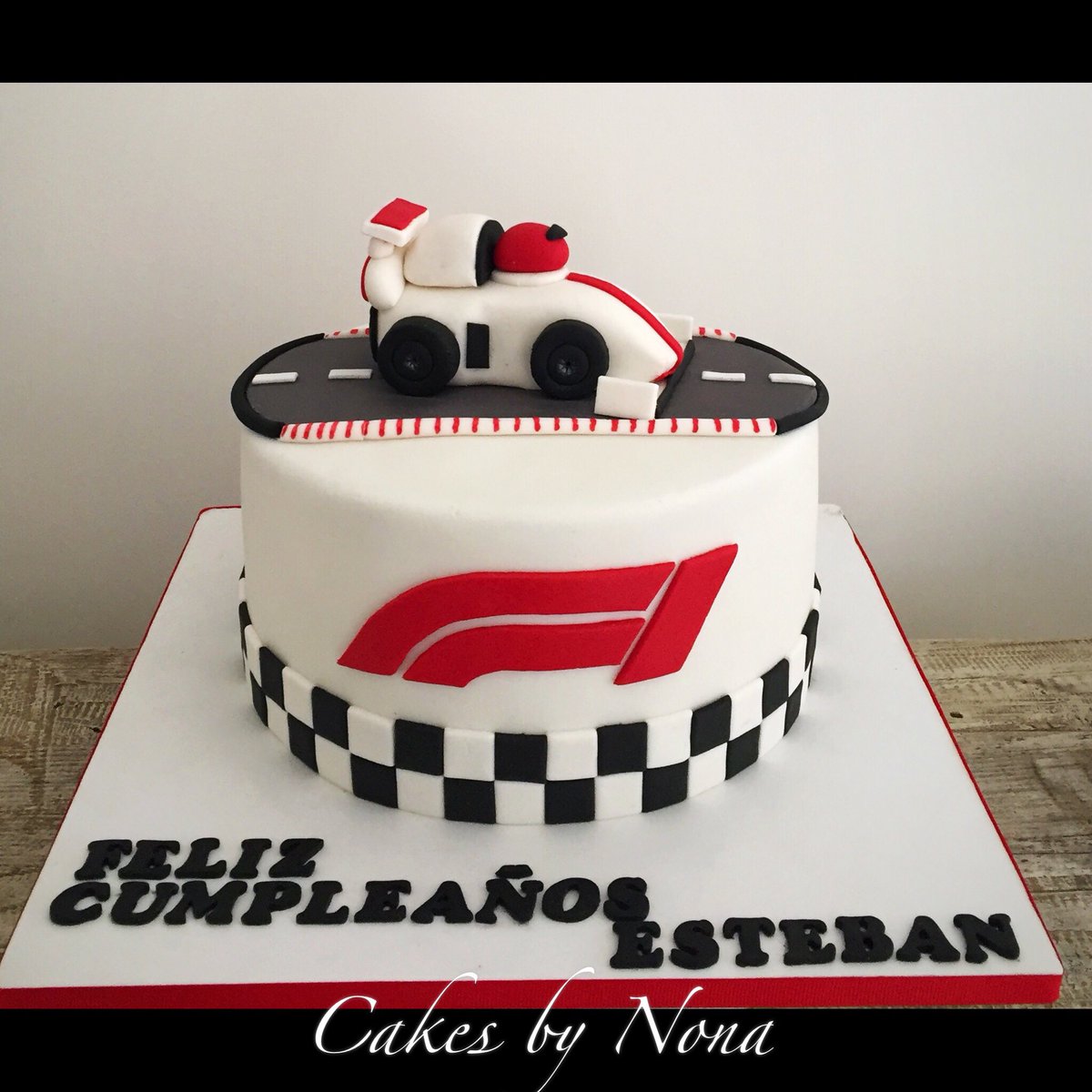 F1 Racing Car Inspired Cake Topper - Etsy UK