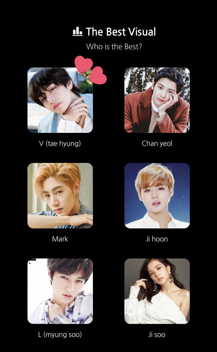 BTSVChile's tweet image. [VOTACIONES] 👑 #nameSNS ha nominado a #V como "Mejor Visual del Kpop"! Actualmente se encuentra en el 2do lugar. Demostremos todo nuestro apoyo hacia #V votando constantemente~ ☺️💕🎉

📎Link: 
namesns.com/m/entertainer/…

#TeenChoice #ChoiceFandom #BTSArmy @BTS_twt