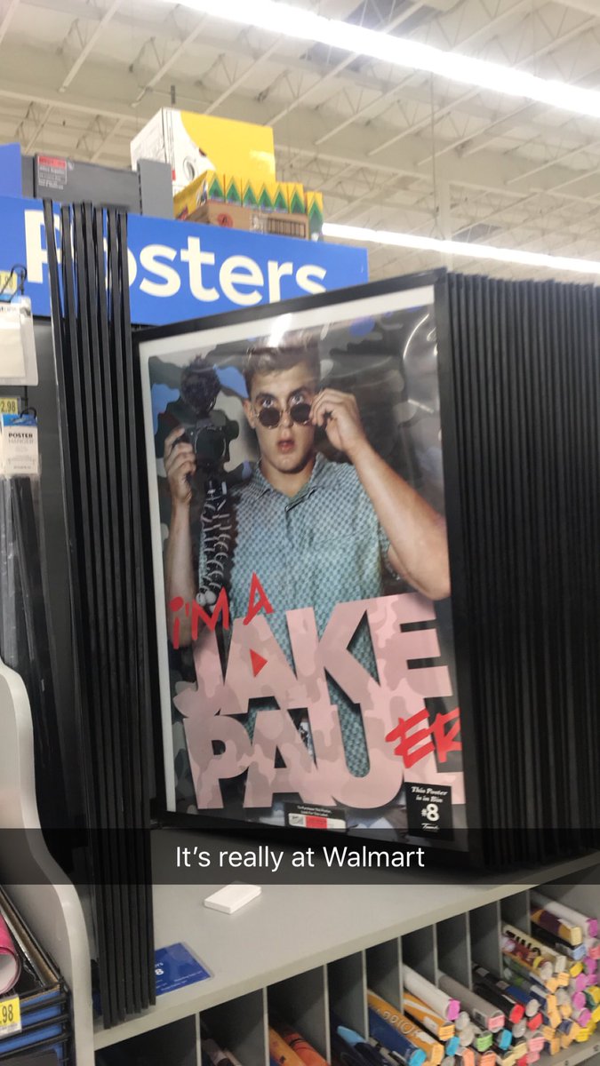 ExplicitElectic's tweet image. They really got his selling at Walmart @jakepaul