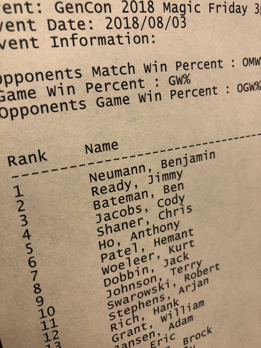 benbatemanmtg's tweet photo. Okay: 230 players later and this happened. 3 more wins and I’ll be drafting a lotus #gencon18 #betadraft https://t.co/7DsiiMoZD7