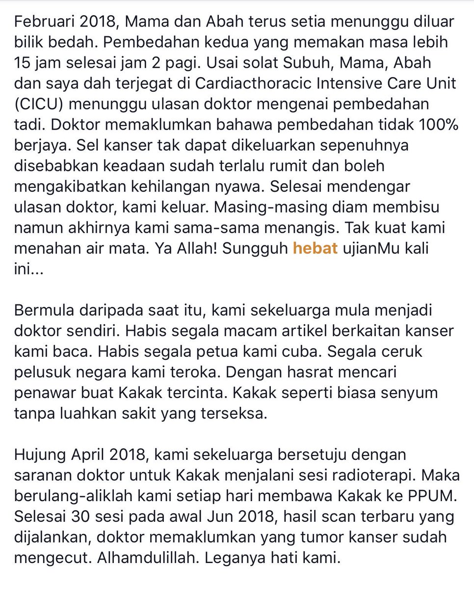 KhalifahMedia's tweet photo. Coretan buat kakak..

*Baca sampai habis* 😢😞

Kredit to: FB Shukur Yusuf https://t.co/JNwQKqOBFQ