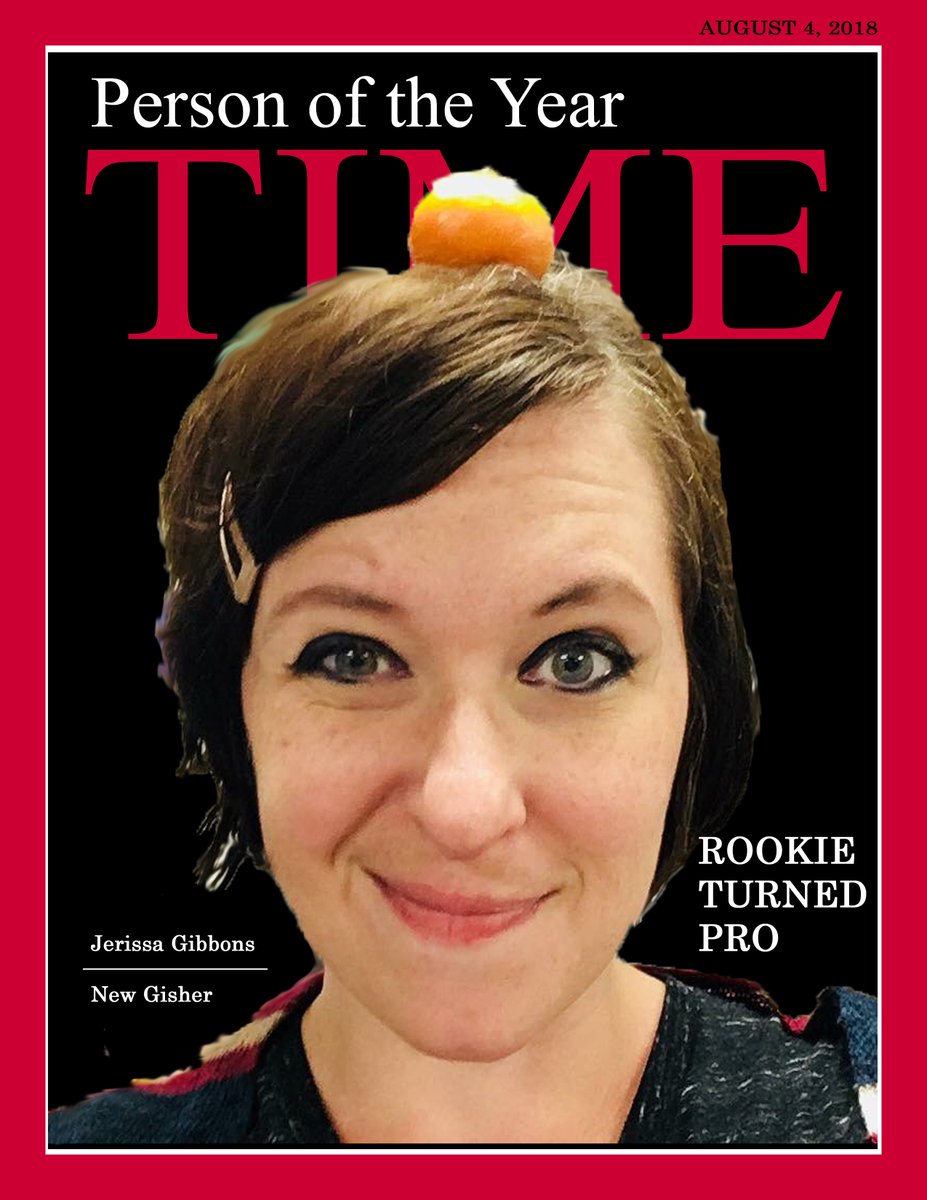 MultipleManTear's tweet photo. @TIME Jerissa Gibbons is by far the person of the year! This first time GISHer has rocked our socks off, and we know she'll do the same for the judges! #GISHpersonOfTheYear #themultiplemantears https://t.co/rQ5yimBtRp