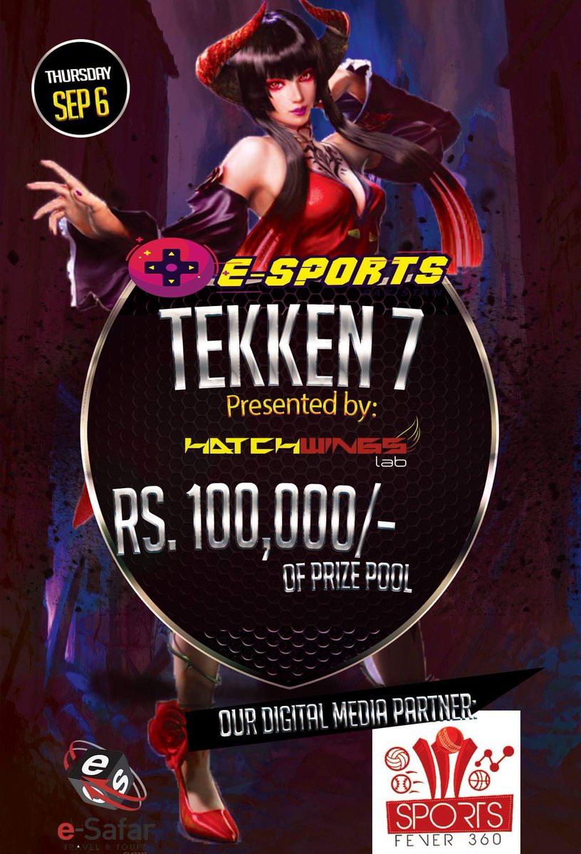UndeadSolution's tweet image. Register now at: esportspak.com
#Pakistan #gamer #pakistanigamers
#Tekken7 #tekkenmobile #Lahore #lahori #Event #PS4