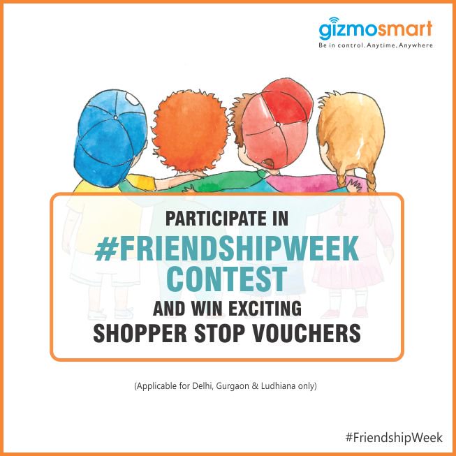 GizmoSmart's tweet image. This #FriensdhipDay your friends can make you Win Free Shopper Stop Vouchers
To participate, all you need to do is:
1. Like the post &amp;amp; page
2. Tag 10 of your friends
3. Share it on your timeline
Note: Only applicable for Delhi, Gurgaon &amp;amp; Ludhiana
#FriendshipWeekContest
*T&amp;amp;C apply