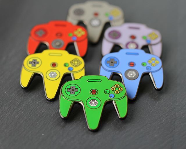 real_sic's tweet image. #N64Controller #N64 #Controller #Controllerpin #Gamepins #pin #pins #enamelpin #enamelpins #pingame #pingamestrong #lapelpin #lapelpins #realsic #flairgame #cute #swag #piecesofflair ift.tt/2O6BNpd