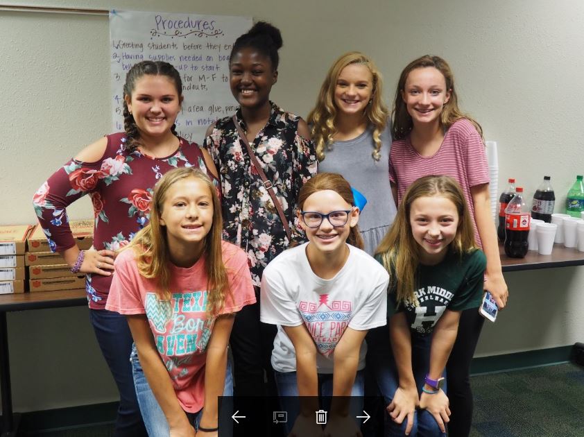 HornetBuzzMPMS's tweet photo. Thank you MPMS Cheerleaders for hosting the new teacher &amp; mentor luncheon today. #HeartOfAHornet #BuildingChampions #CheerMPMS #HornetProud https://t.co/uIZxQ5rEIL