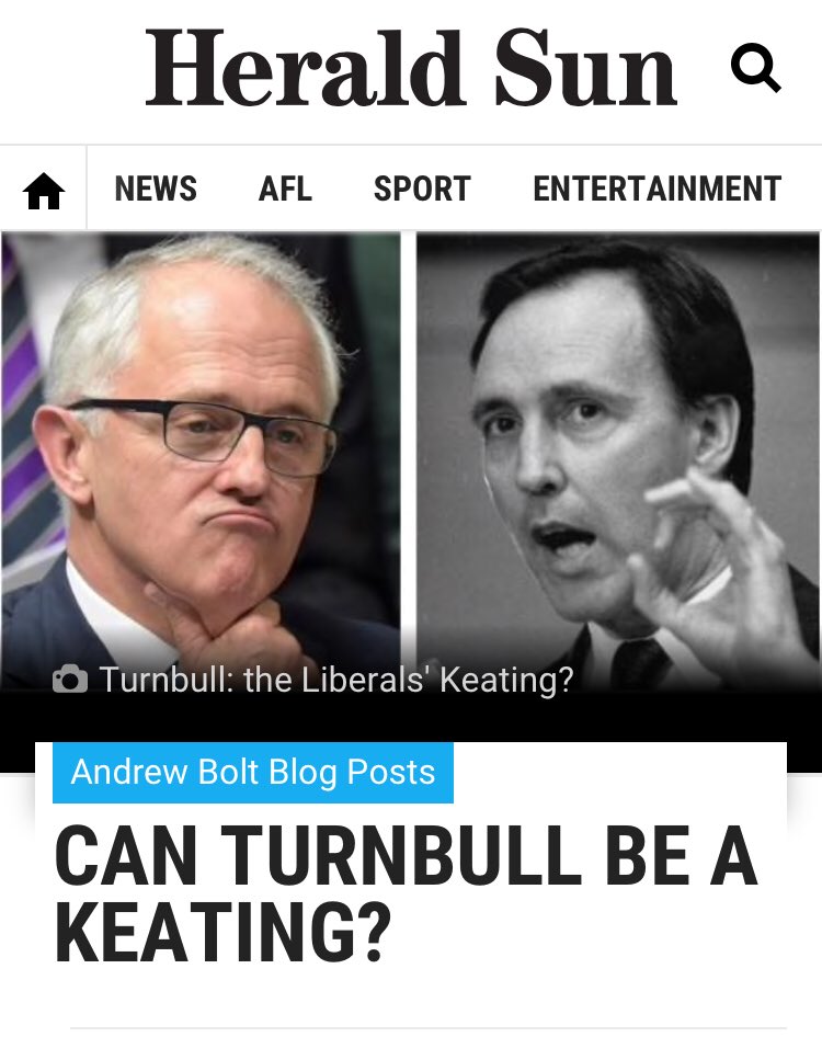 Trish_Corry's tweet image. MWAHAHAHAHAHAHA 😂😂😂 “Can Turnbull be a Keating” 
*breathe*
MWAHAHAHAHAHAHA 😂😂😂 
#Auspol #ReefGate #UteGate