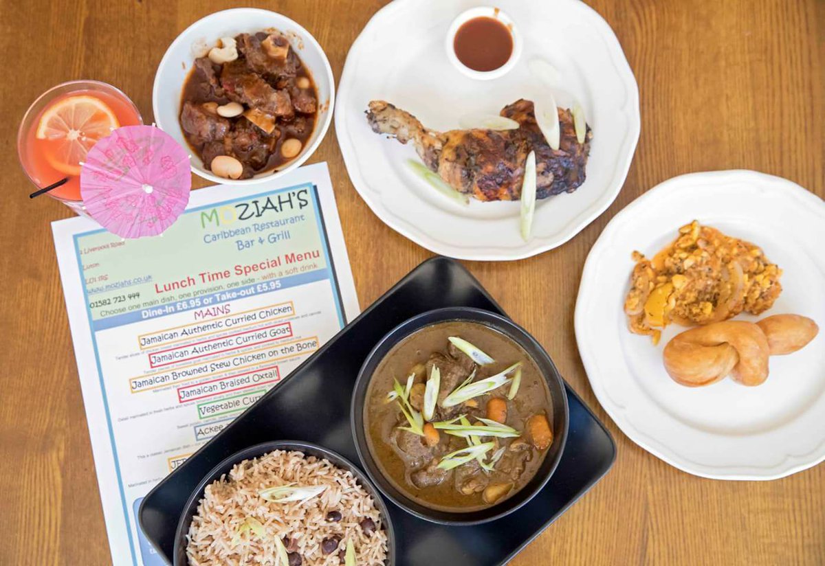 Busy day shopping in luton?🛍️ Don't forget to make time for lunch😉Come down and enjoy some good vibes &amp; great food located just 5 minutes from the Luton mall.  🇯🇲 #Luton #Caribbean

Open from 12pm