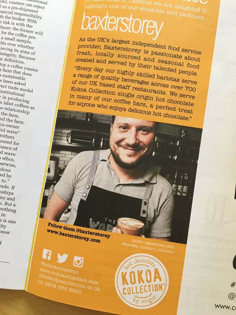 KokoaCollection's tweet photo. Always look forward to the new issue of @CaffeineMag Great to see @ValentinCojoca4 @BaxterStorey https://t.co/qitZCtJHTN