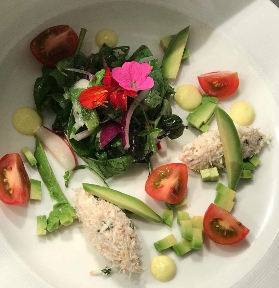 oystersrest's tweet image. New  #Summer additions to our #ÁlaCarteMenu @oystersrest #Crab and #Avocado #Salad #TempuraMonkfish #Strabane #SummerDining #Tyrone #Seafood