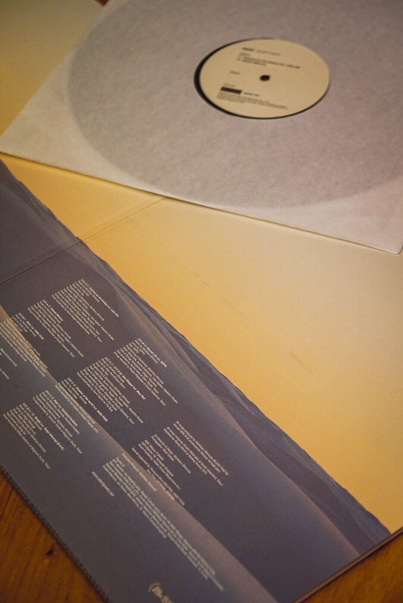 Shimoda-San of SILENT POETS gave me brand new pressed DAWN vinyl