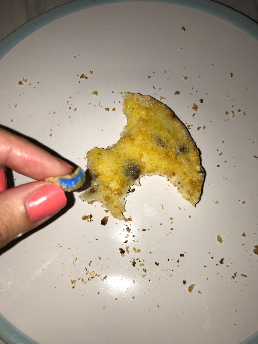 Sara_Hayley_'s tweet photo. @Warburtons nearly broke my tooth on this chunk of plastic in my tea cake! https://t.co/jmeWf0qzCF