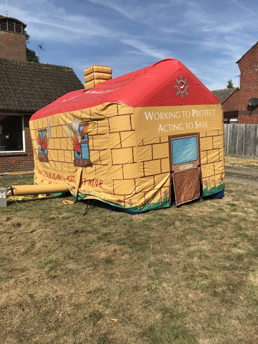 Everything’s in place, don’t forget to bring your teddy’s for the zip line we can’t wait to see everyone 🚒🚒