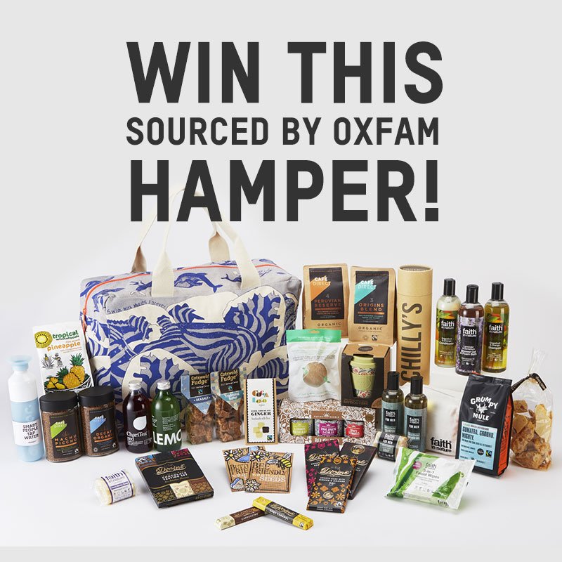 3 STEPS. 3 CHANCES. 3 WINNERS.

Win this amazing Sourced by Oxfam hamper!

HOW?

1: Find your favourite Oxfam item
2: Take a pic and show it off!
3: Share on Twitter with #foundinoxfam

Find out more and view Ts&amp;Cs: po.st/fiocomp