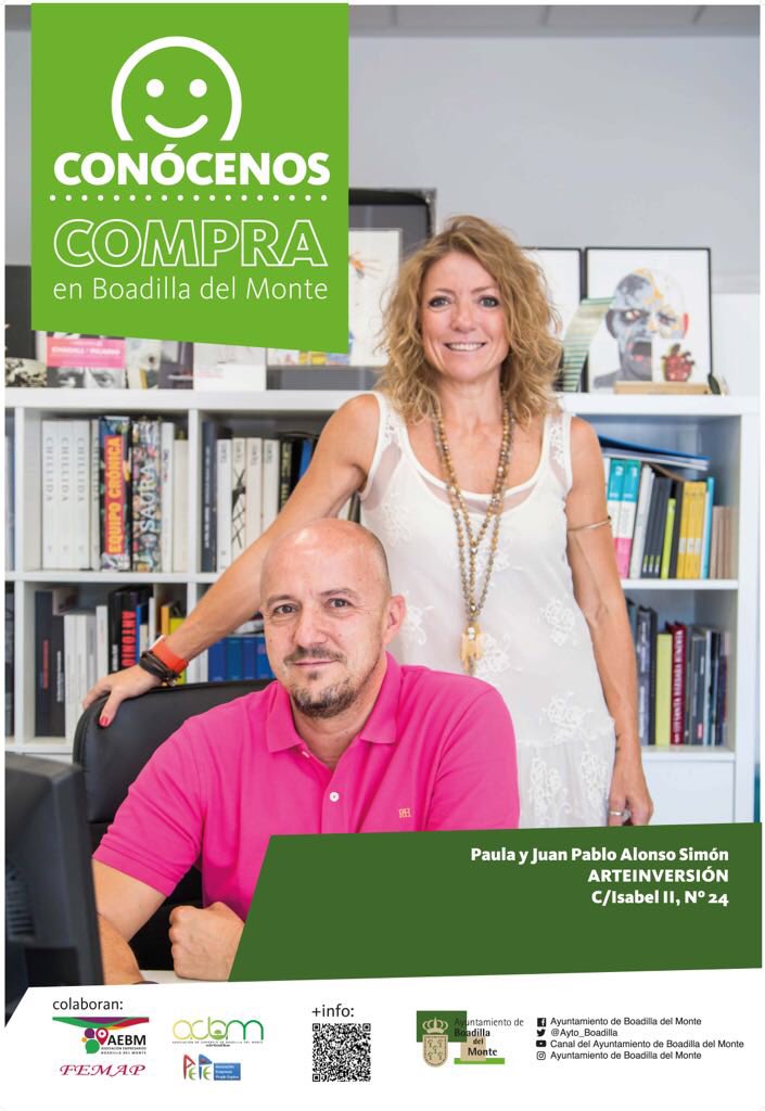Ayto_Boadilla's tweet photo. #CompraEnBoadilla #ConoceTuComercioLocal https://t.co/dw96fhqHMF