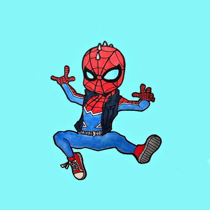 スパイダーマンのtwitterイラスト検索結果 古い順