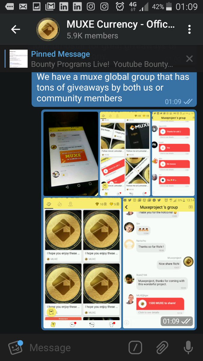 JaimydeV's tweet photo. Have you already followed up on our bounty program or Lomostar?

#muxe $muxe @MUXEproject
#Crypto #bitcoin #BTC #cryptocurrency #cryptocurrencies #lomostar #lomocoin $lmc @LoMoStarLMC https://t.co/HMVK0zJgh6