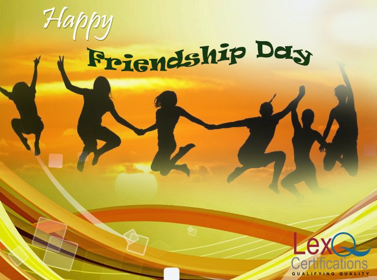 LexQCertificate's tweet photo. Happy Friendship Day.
#LexQCertifications #FriendshipDay https://t.co/inuTsHoHQw
