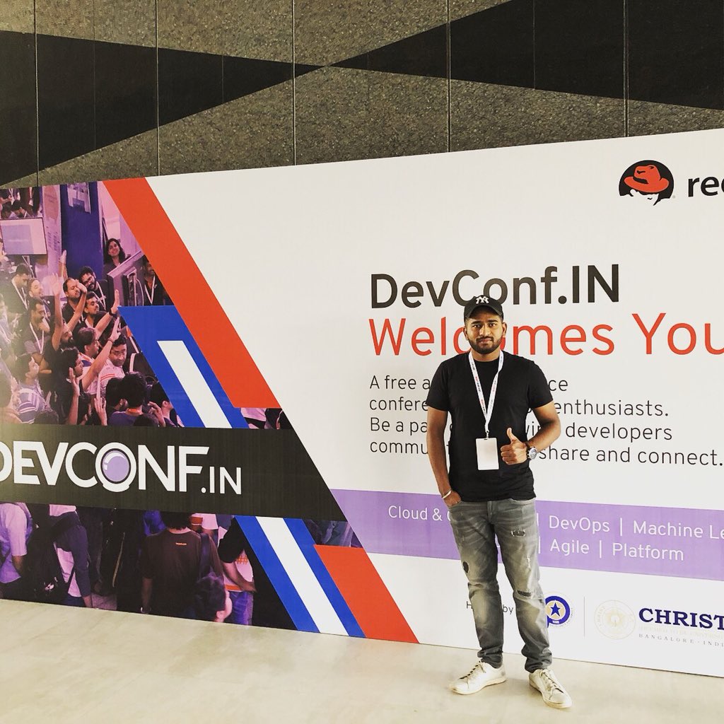 manoj8928's tweet image. #Devconf2018 kick start in Bangalore @RedHat 👌👌