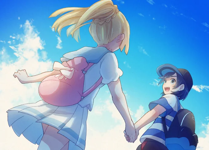 空描くの好き
 #暑い夏がやって来たので青色か水色の画像を流してTLをひんやりさせる 