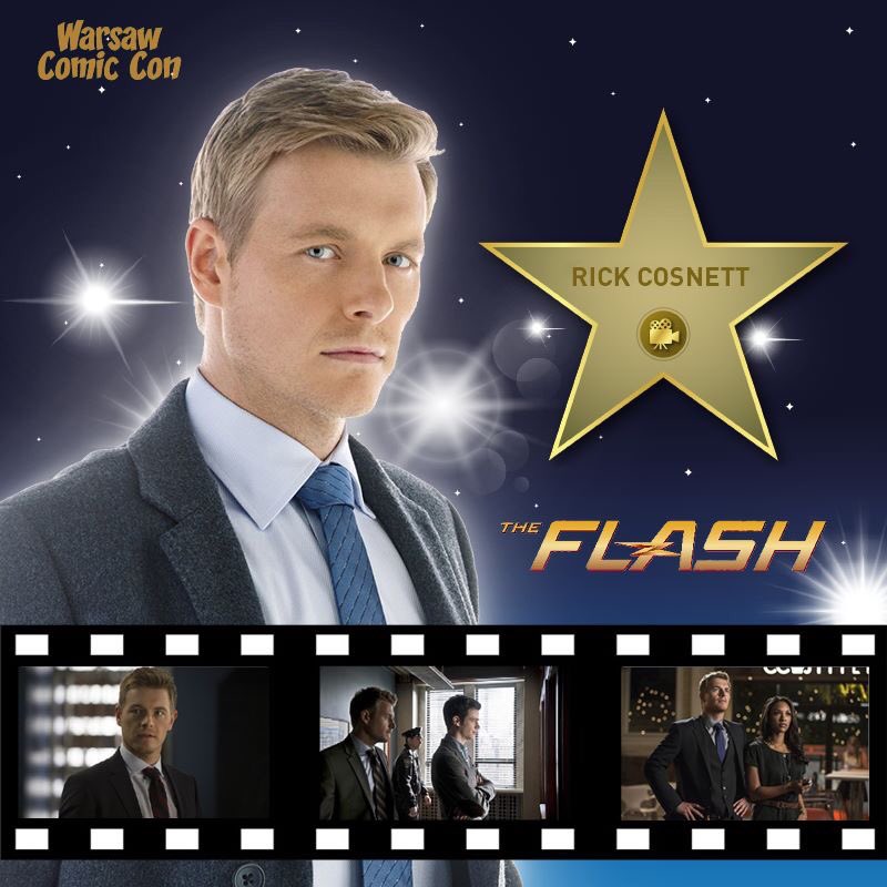 Sobotni poranek to chyba dobry moment na dobre informacje? Jeśli tez tak uważacie, to powitajcie Ricka Cosnetta wśród gości październikowej edycji :) Eddie Thawne z The Flash będzie u nas w sobotę i niedziele!