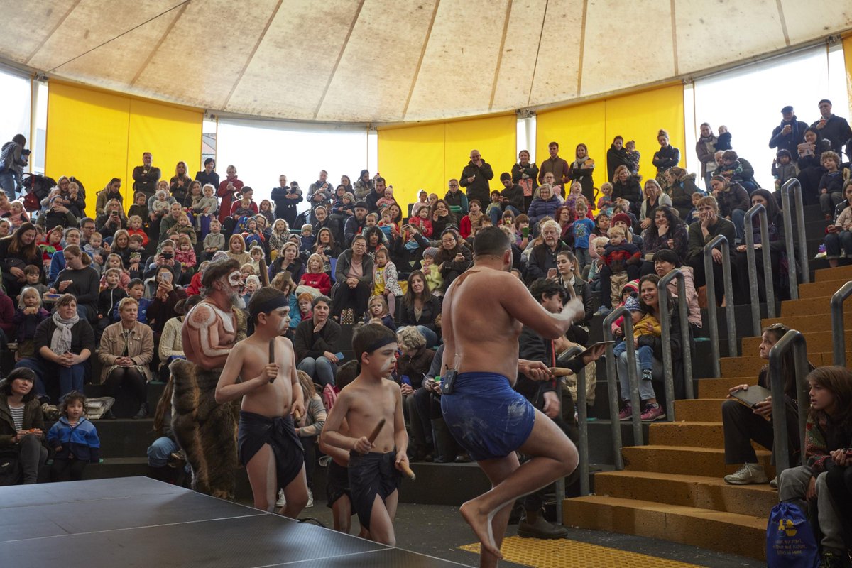 Have a small human aged 5 or under? Bring them along to Little Kids' Day In this Monday! We've partnered with @SNAICC to celebrate National Aboriginal and Torres Strait Islander #ChildrensDay with activities dedicated to First Peoples' knowledge &amp; culture. bit.ly/2K7Eep8