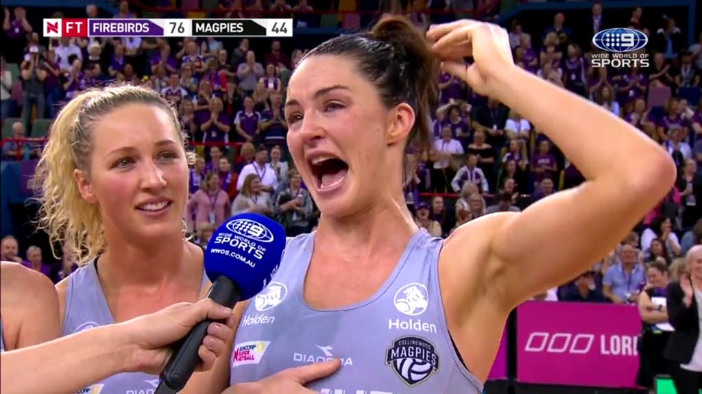 missamyleigh's tweet photo. #thankyouSharni! Can’t believe it’s all over. What a career from @Sharni_Layton the game will never be the same! We willl miss that sharni boom! Good luck in your next chapter #UkSharniArmy what an absolute hero xxx https://t.co/fBGf8am3eM