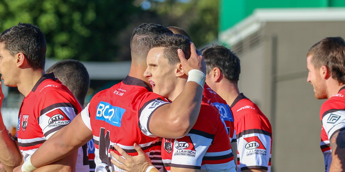 SSFCRABBITOHS's tweet photo. It's another big win for the @NthSydneyBears as they move within just two points of the top eight! 🙌👌💪
https://t.co/sCvJvUqlKh
#GoRabbitohs #Bears2018 https://t.co/LHxhEDLMrN