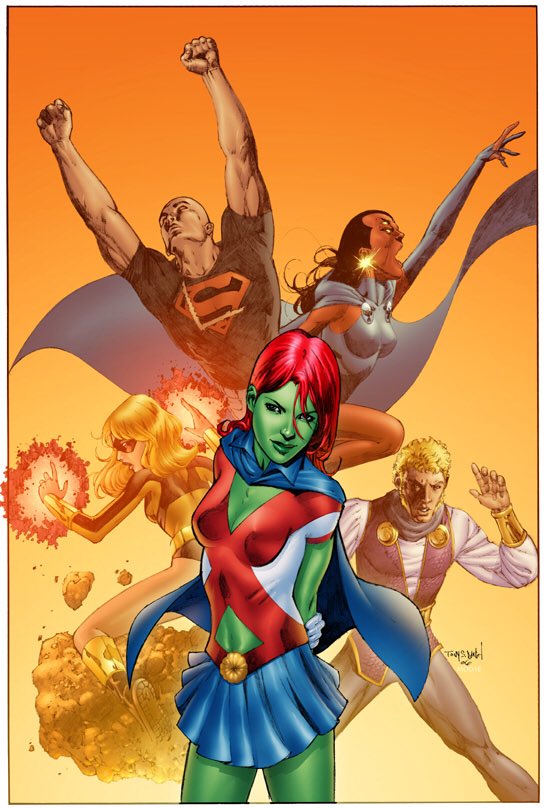 M’gann eventually joins the Teen Titans!