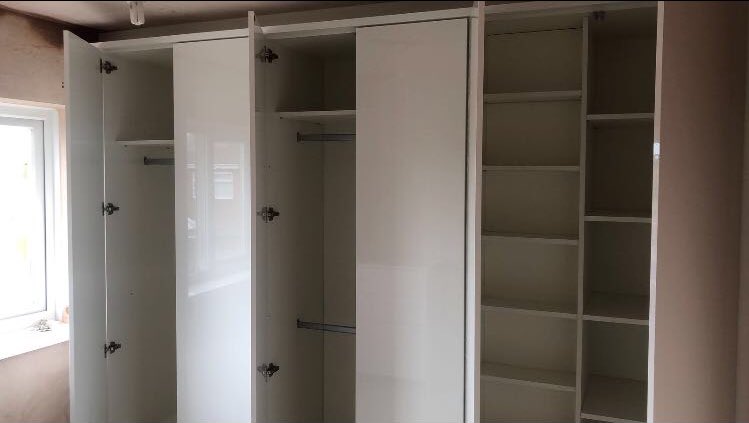 Beautiful bespoke bedroom furniture by the DKB team... floor to ceiling height to maximise space...

Our Fitted Bedroom furniture can be custom made for your room, crafted to accommodate any shape and space you require.

AND we offer a free design service... book yours TODAY!