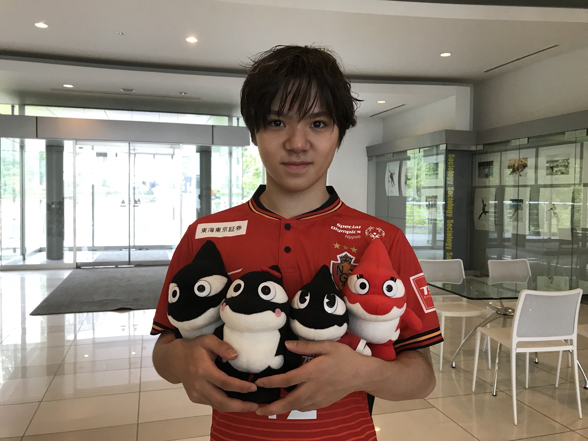 グランパスくんファミリーアクリルスタンド 4点セット 名古屋